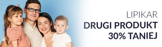Lipikar - drugi produkt 30% taniej