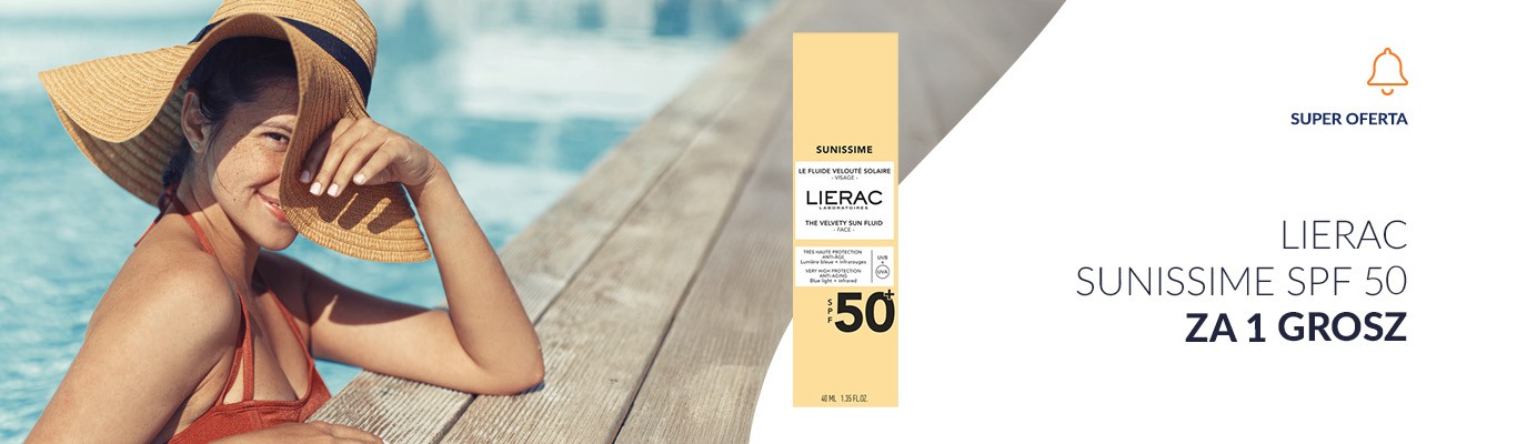 Lierac Sunissime SPF 50 za 1 grosz