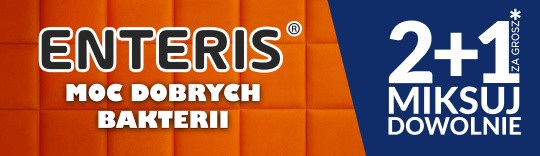 ENTERIS 2+1 za 1 grosz