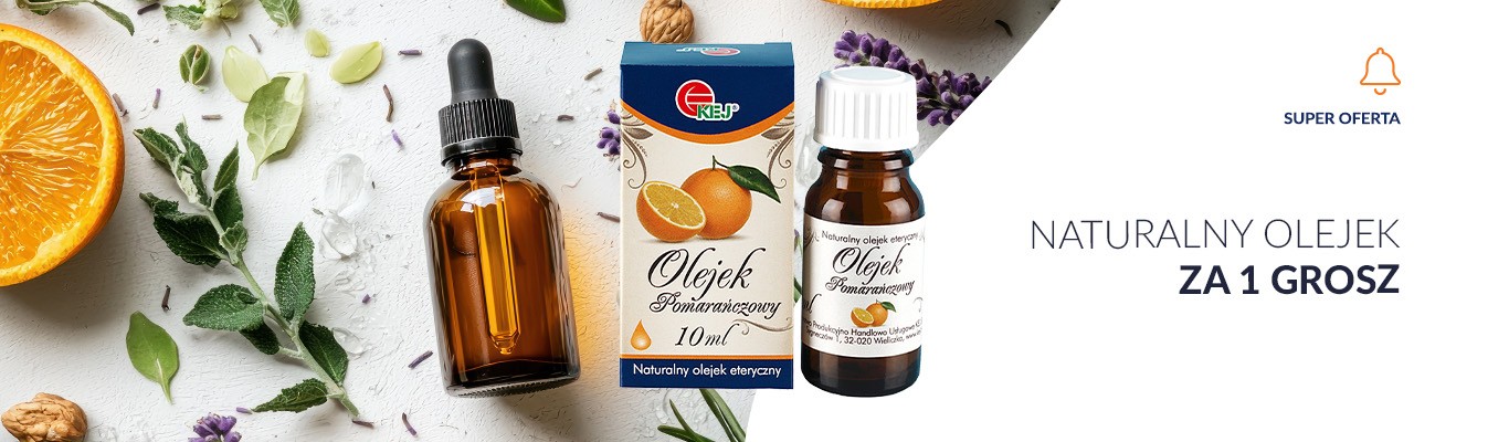 Naturalny olejek Kej za 1 grosz