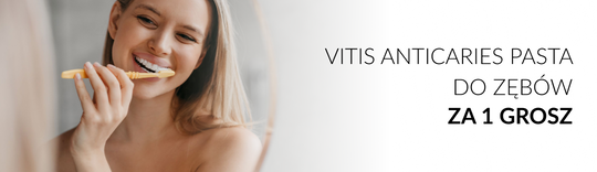 Vitis Anticaries pasta do zębów za 1 grosz