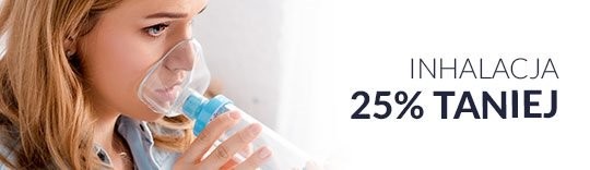 Inhalacja 25% taniej