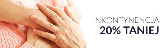 Inkontynencja 20% taniej
