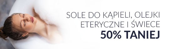 Zrelaksuj się! Sole do kąpieli, olejki eteryczne i świece do masażu 50% taniej