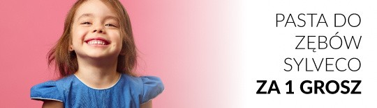 Pasta do zębów Sylveco za 1 grosz