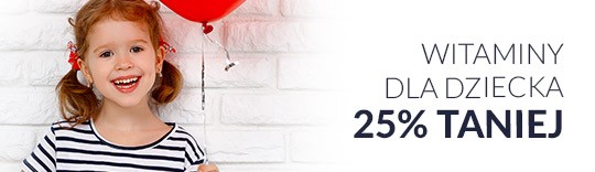 Witaminy dla Juniora 25% taniej