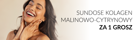 Sundose kolagen malinowo-cytrynowy za 1 grosz