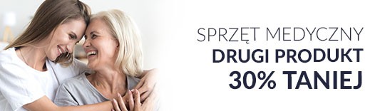 Sprzęt medyczny drugi produkt 30% taniej