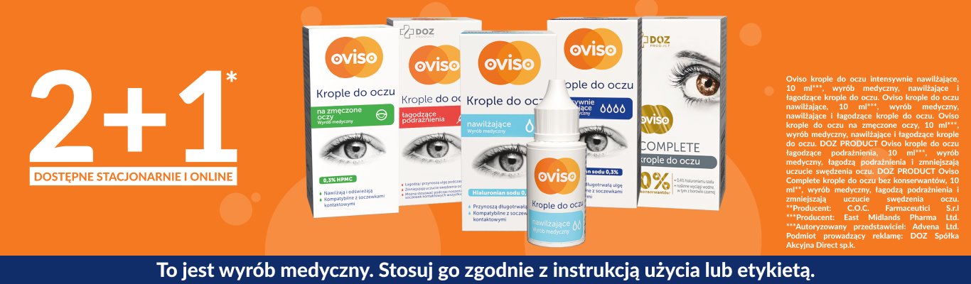 Krople do oczu Oviso 2+1*