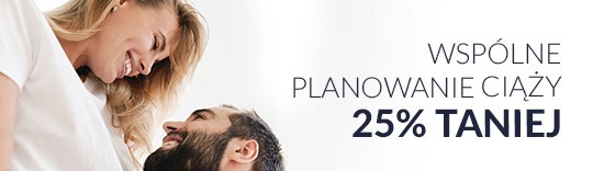 Wspólne planowanie ciąży 25% taniej