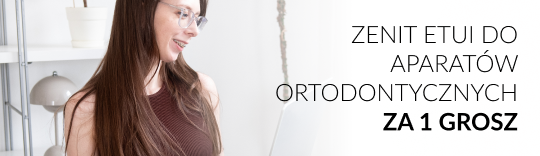 Zenit etui do aparatów ortodontycznych za 1 grosz