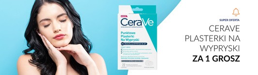 CeraVe plasterki na wypryski za 1 grosz