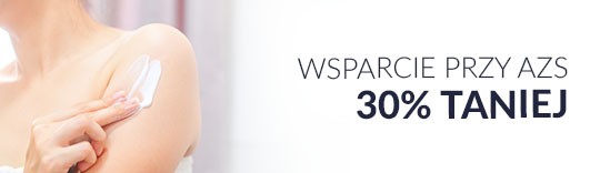 Dermo Wsparcie przy AZS 30% taniej.