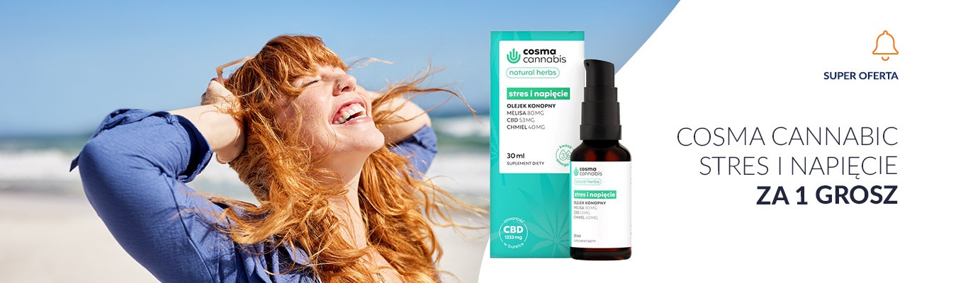 Cosma Cannabic wybrany produkt za 1 grosz