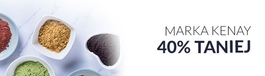 Suplementy marki Kenay 40% taniej