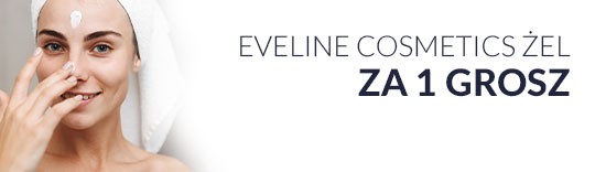 Eveline Cosmetics - żel Aloe Vera za 1 grosz