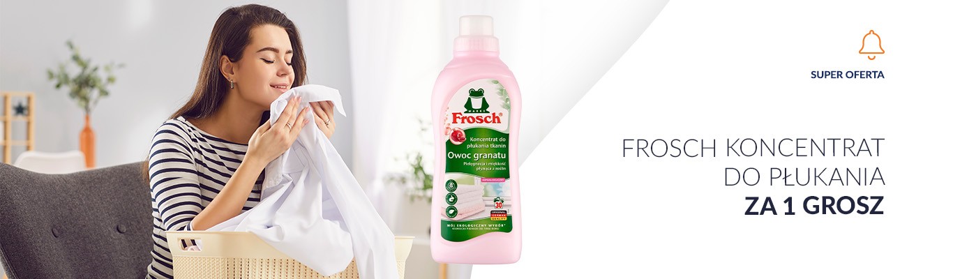 Frosch koncentrat do płukania za 1 grosz