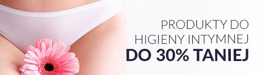 Produkty do higieny intymnej do 30% taniej