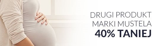 Drugi produkt marki MUSTELA 40% taniej