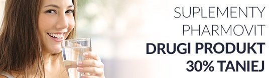 30% rabatu na drugi suplement marki Pharmovit