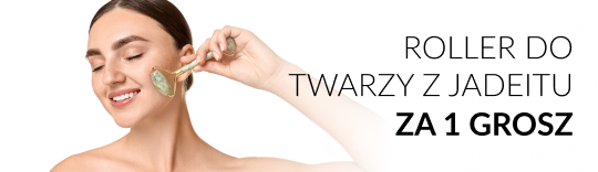 Roller do twarzy z jadeitu za 1 grosz