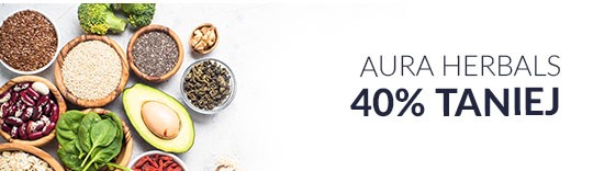 Aura Herbals 40% taniej