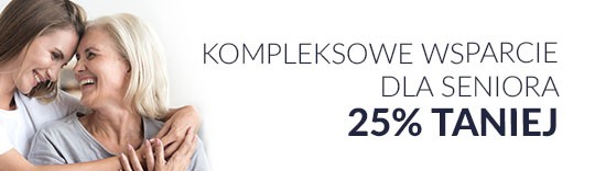 Kompleksowe Wparcie Seniora do 25% taniej