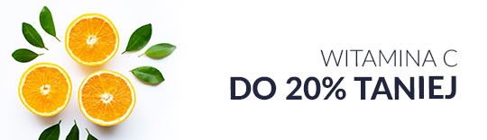 Witamina C do 20% taniej