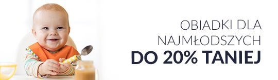 Obiadki dla najmłodszych do 20% taniej