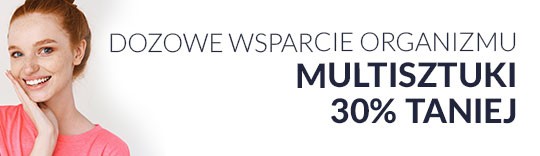 DOZowe wsparcie organizmu - Multisztuki do 30% taniej