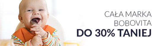 Cała marka Bobovita do 30% taniej