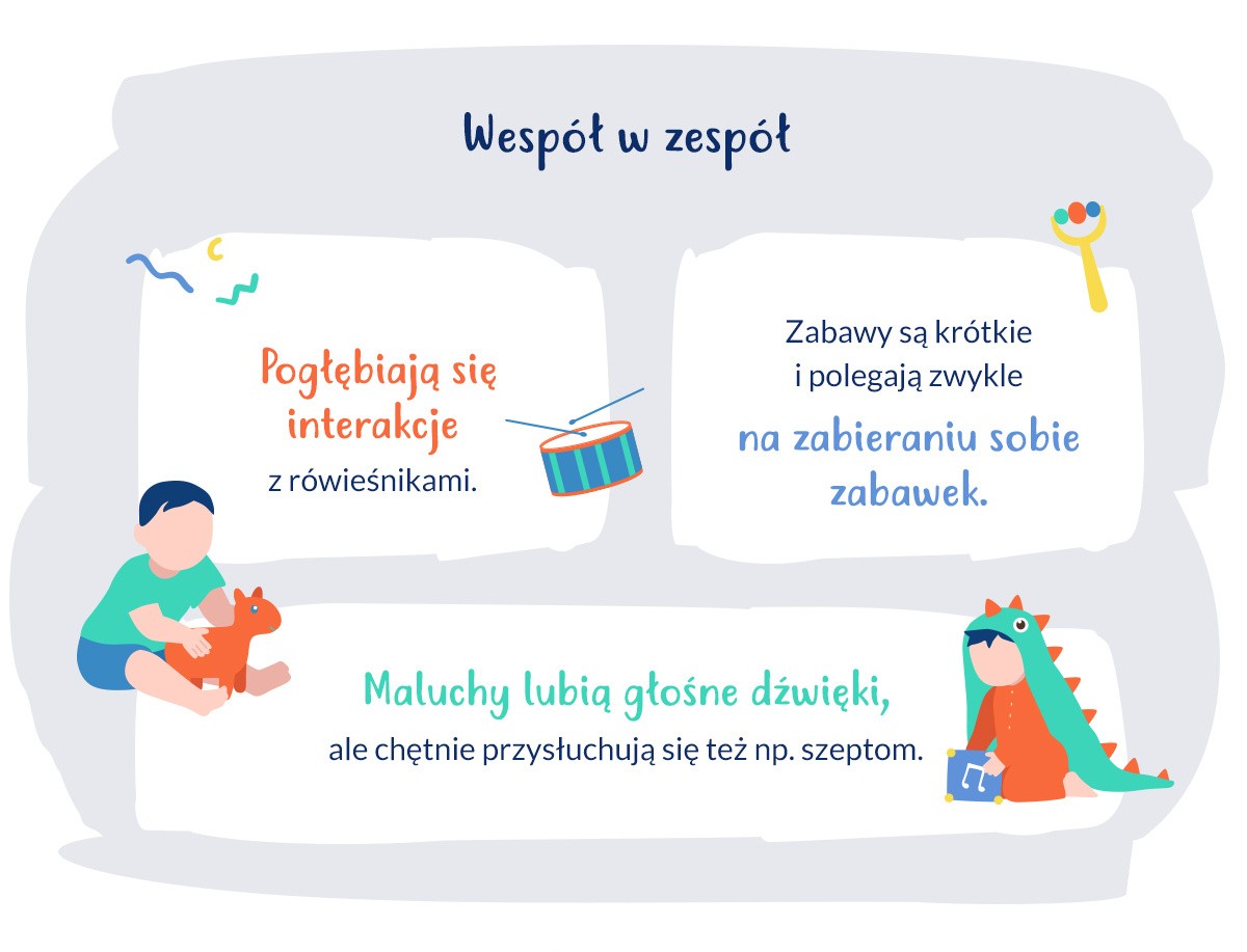 infografika rozwój dziecka w 10. miesiącu życia
