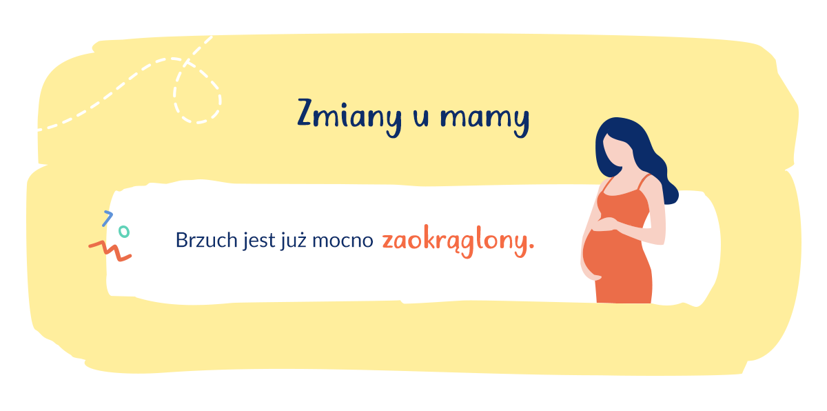 infografika zdrowie ciężarnej w 22. tygodniu ciąży