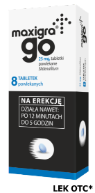 Maxigra Go 8 tabletek