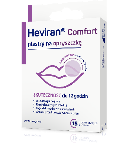 Heviran Comfort Plastry na opryszczkę