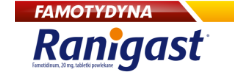 Ranigast Famotydyna logo