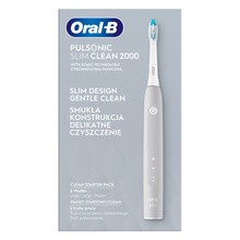 Oral-B Pulsonic Slim Clean 2000 Grey, szczoteczka soniczna