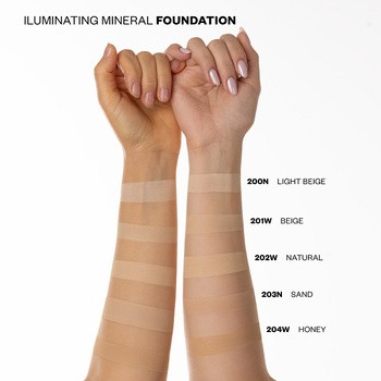 Paese Minerals, rozświetający podkład mineralny, 200N Light Beige, 7 g