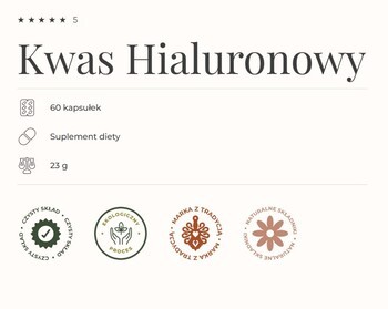 Gorvita Kwas Hialuronowy, kapsułki, 60 szt.