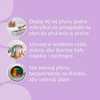 Zielko, Płyn do płukania Violet Dream, 1520 ml