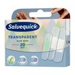 Salvequick Transparent Aloe Vera, plastry transparentne z aloesem,  miks, 20 szt.