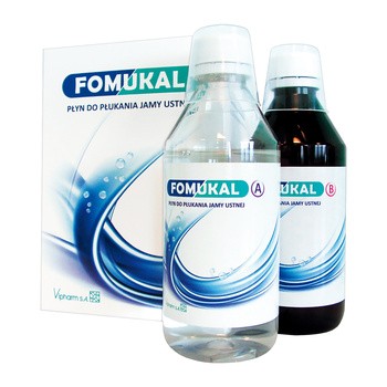 Fomukal, płyn do płukanie jamy ustnej, 1 zestaw