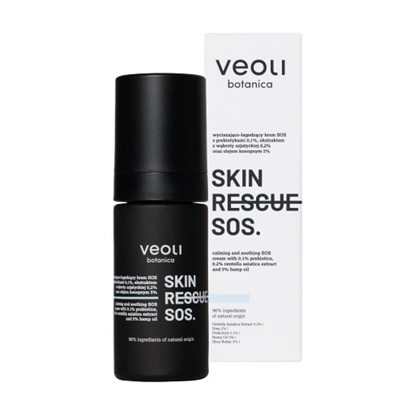 Veoli Botanica Veoli Botanica Skin Rescue SOS, krem wyciszajaco-łagodzący, 30 ml