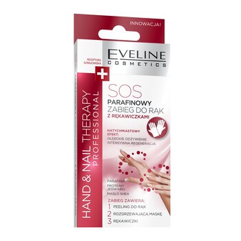 Eveline Hand&Nail Therapy Professional, parafinowy zabieg do rąk, 2 x 7 ml