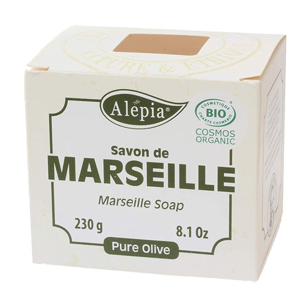 Alepia Alepia, mydło marsylskie BIO 100% oliwa z oliwek, 230 g — Inhaltsstoffe und Bewertung