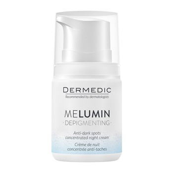 Dermedic Melumin Depigmenting, krem-koncentrat przeciw przebarwieniom na noc, 55 ml