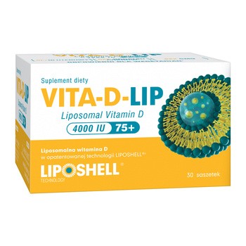 VITA-D-LIP Liposomal Vitamin D 4000 IU, 5 g, saszetki, 30 szt.