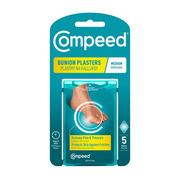 Compeed, plastry na halluksy, średnie, 5 szt.