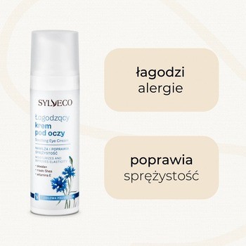 Sylveco, łagodzący krem pod oczy, 30 ml