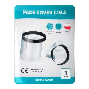 Face Cover C19.2 osłona twarzy / przyłbica, 1 szt.
